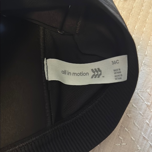 All in Motion Black High-Impact Sports Bra - Picture 4 of 5